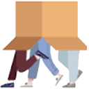 HalfintheBox logo
