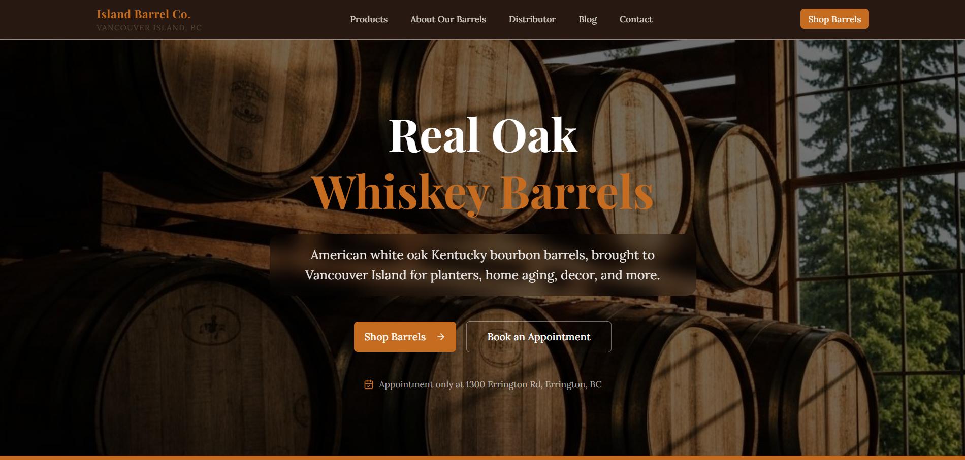 Island Barrel Company — project cover